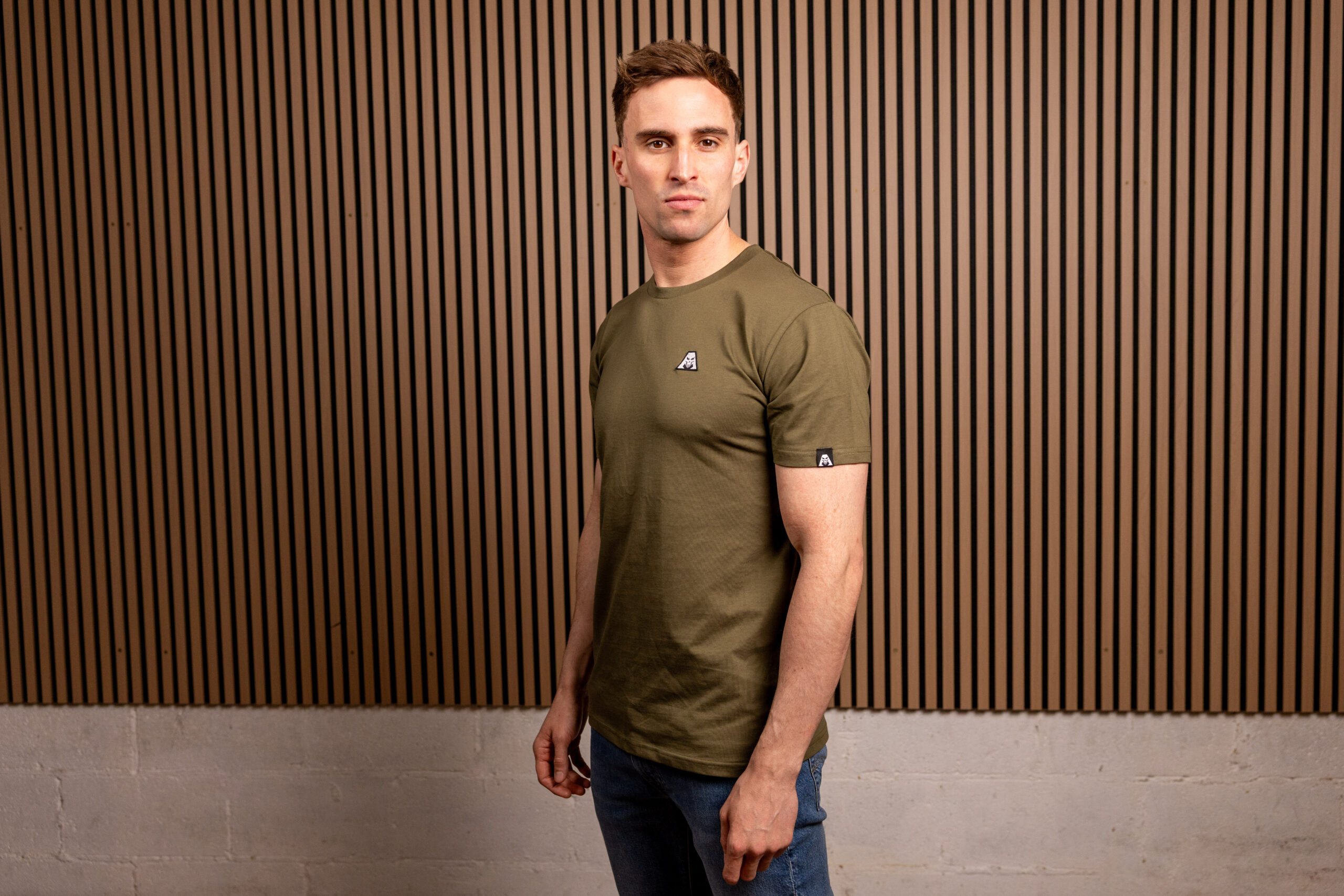 Icon Tee - Khaki - Image 1