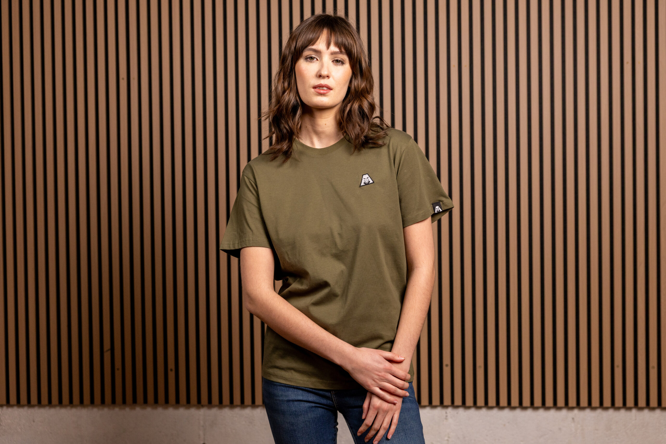 Icon Tee - Khaki - Image 3