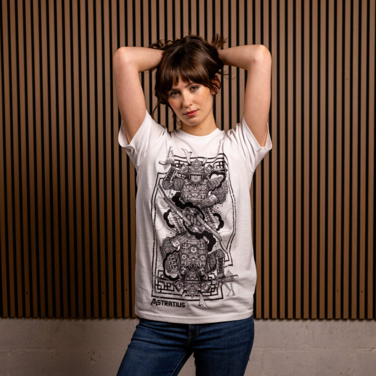 Ivory Samurai Tee - Image 4