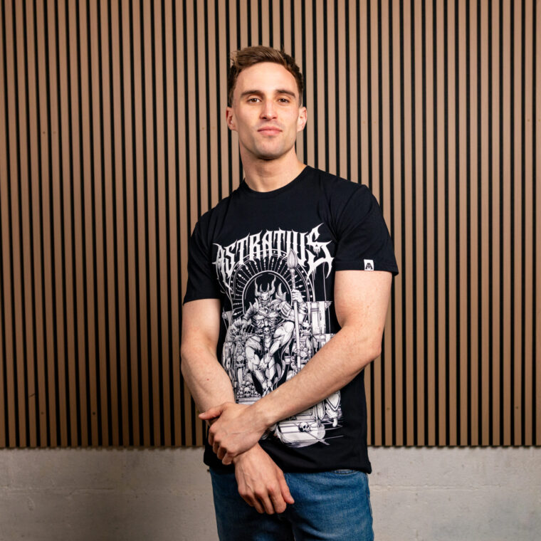 God Of Paint Tee - Black - Image 5