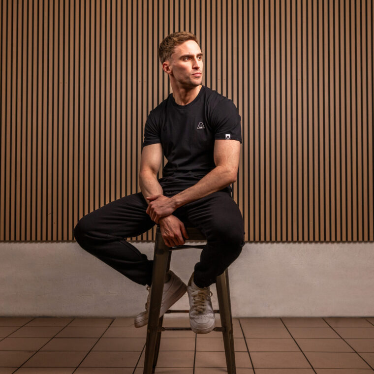 Icon Joggers - Black - Image 2