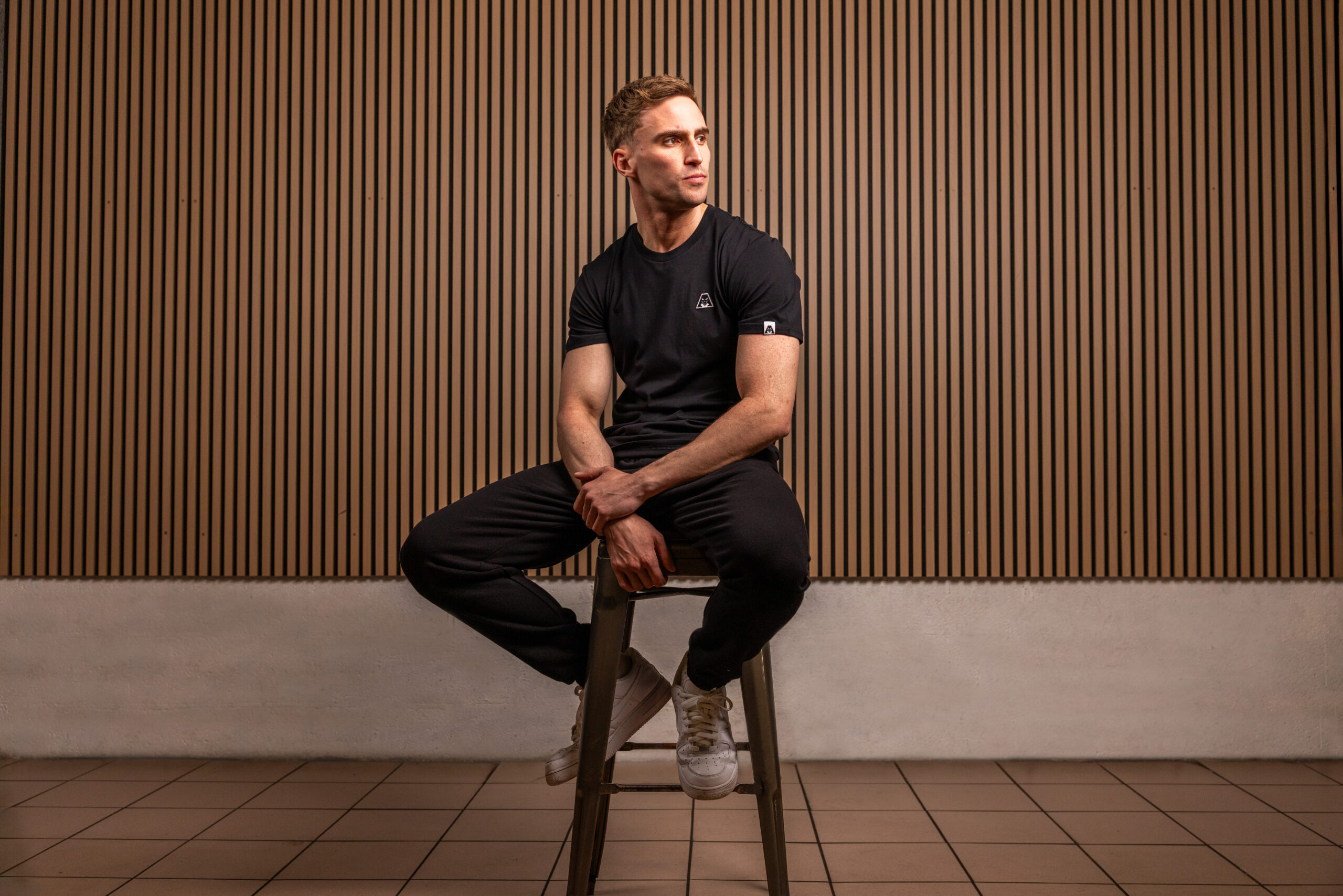 Icon Joggers - Black - Image 2