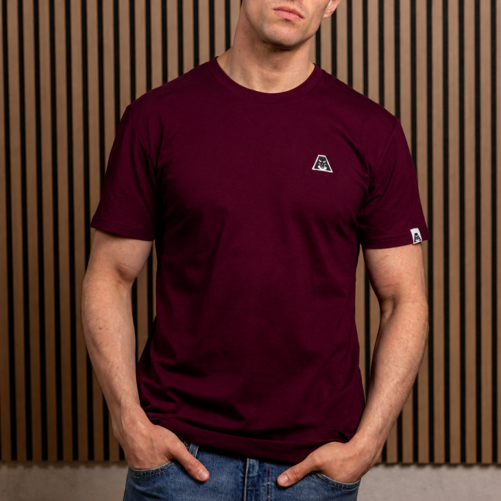 Icon Tee - Burgundy