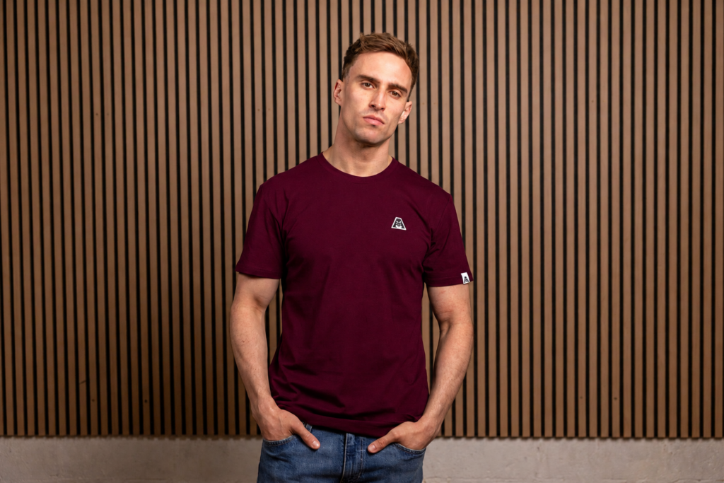 Icon Tee - Burgundy