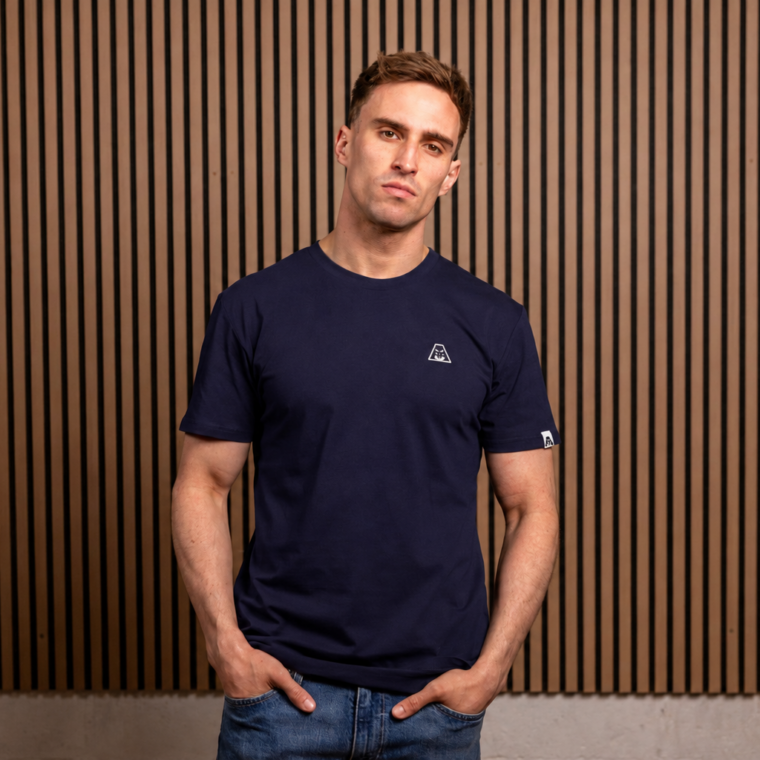 Icon Tee - Navy - Image 2